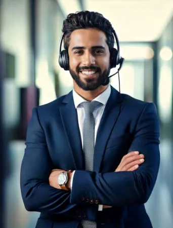 Professional team member ready to assist Professional team member ready to assist